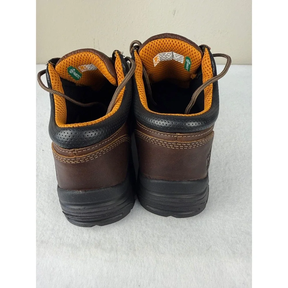 Timberland PRO TiTAN Oxford 11.5 M Brown Alloy Safety Toe NIB Holiday Rea